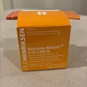 Ole Henriksen Banana Bright+ Eye Crème in Orange Box